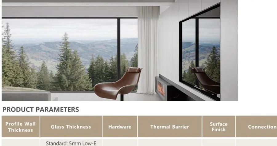 116SC Double Inward Opening Casement Window